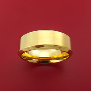 14k Yellow Gold Ring Custom Made Band