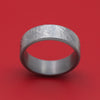 Tantalum Ring with Faux-Meteorite Pattern Custom Band