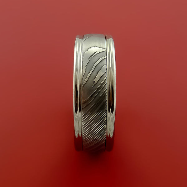 Surgical steel wedding on sale rings