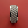 Titanium Spinner Ring with Groove Inlay and Interior Anodized Sleeve Custom Made Band