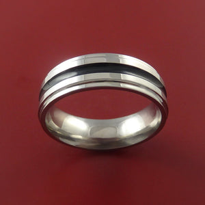 Titanium Band Custom Color Design Ring Any Size 3 to 22 Any Color
