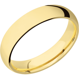 10K Yellow Gold + Polish Finish