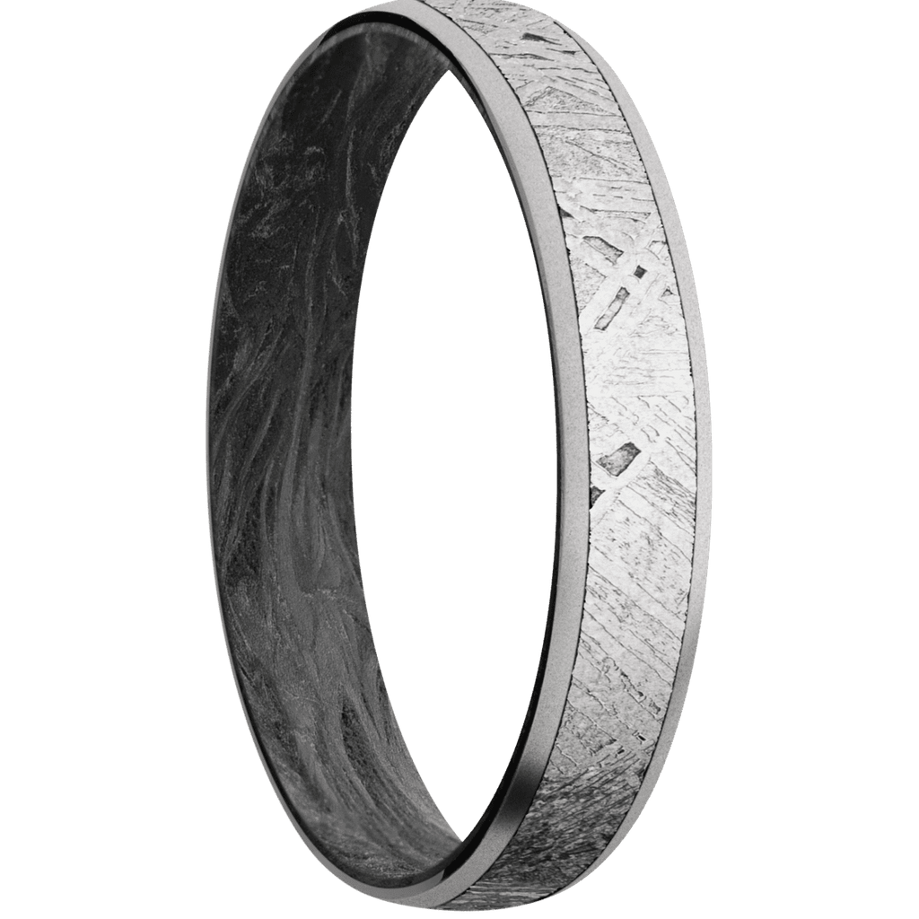Titanium + Bead Finish + Forged Carbon Fiber