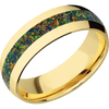 10K Yellow Gold + Polish Finish