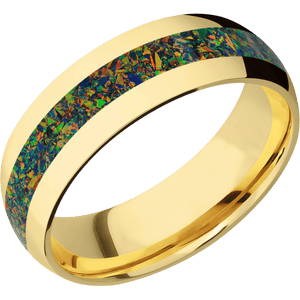 10K Yellow Gold + Polish Finish