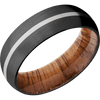 Zirconium + Satin Finish + Koa