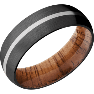 Zirconium + Satin Finish + Koa
