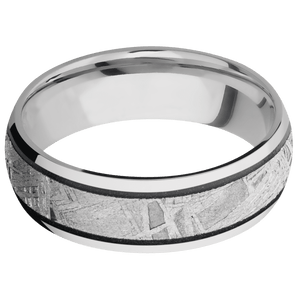 14K White Gold + Polish Finish