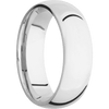 14K White Gold + Polish Finish