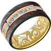 10K Yellow Gold + Polish Finish
