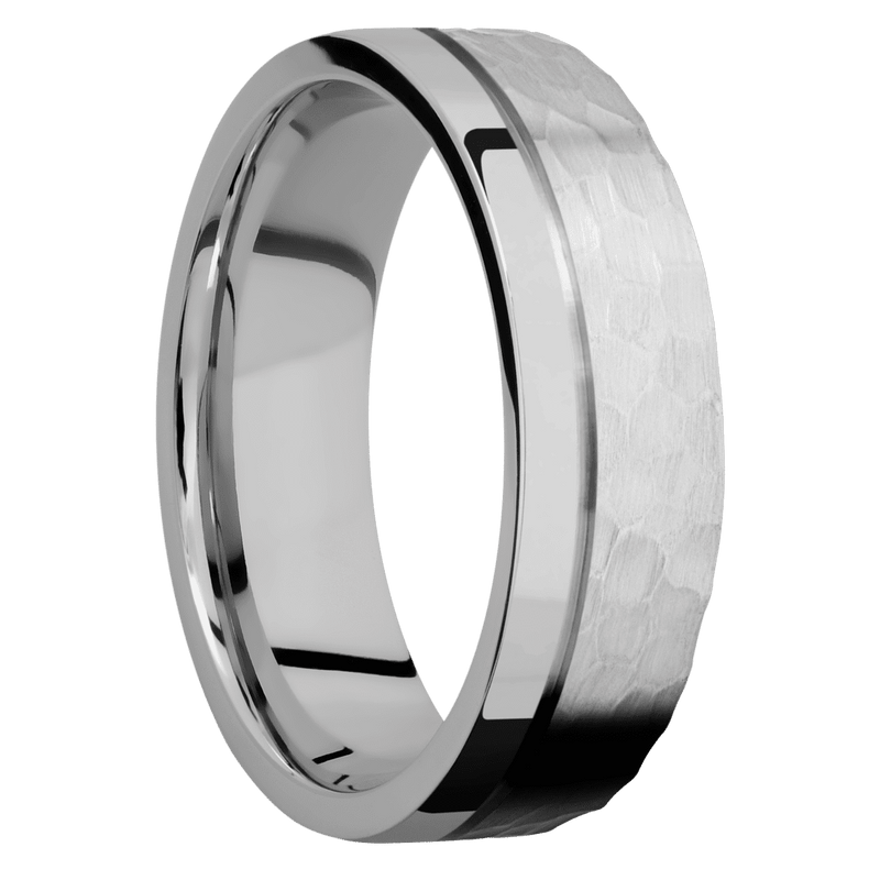 Titanium + Hammer , Polish Finish