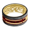14K Yellow Gold + Polish Finish