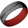 Zirconium + Polish Finish + Red Apple