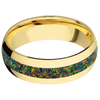 10K Yellow Gold + Polish Finish