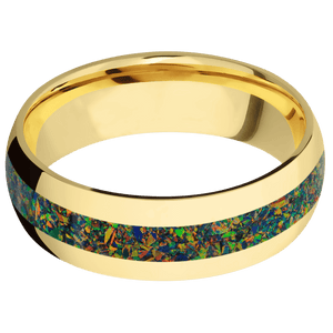 10K Yellow Gold + Polish Finish