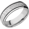 14K White Gold + Polish Finish