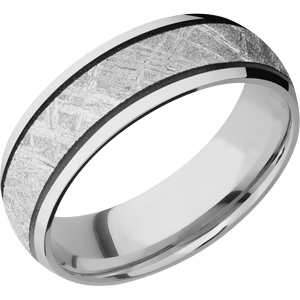 14K White Gold + Polish Finish