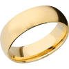 14K Yellow Gold + Satin Finish