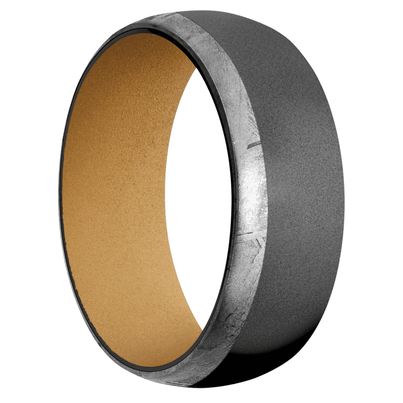 Zirconium + Bead Finish + Gold