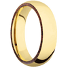 14K Yellow Gold + Polish Finish