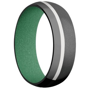 Zirconium + Bead , Polish Finish + Squatch