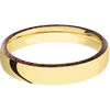 14K Yellow Gold + Polish Finish
