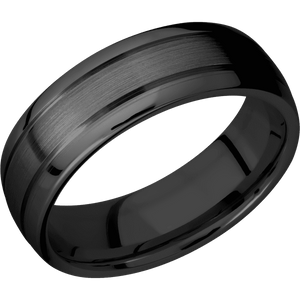 Zirconium + Satin , Polish Finish