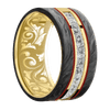 10K Yellow Gold + Polish Finish