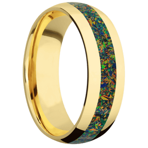 10K Yellow Gold + Polish Finish