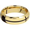 14K Yellow Gold + Polish , Polish Finish