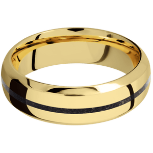 14K Yellow Gold + Polish , Polish Finish