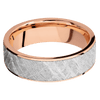 14K Rose Gold + Polish Finish