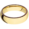 14K Yellow Gold + Polish Finish