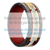 10K Yellow Gold + Polish Finish + USMC Red