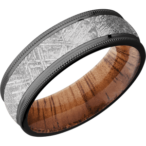 Zirconium + Polish Finish + Koa