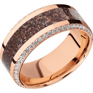 14K Rose Gold + Polish , Polish Finish