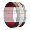10K Yellow Gold + Polish Finish + USMC Red