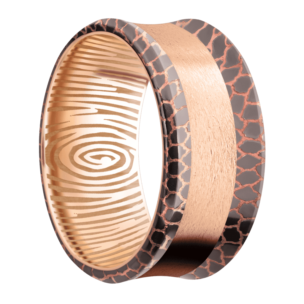 Superconductor + Polishetched , Polishetched Finish + 18K Rose Gold