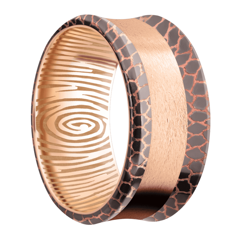 Superconductor + Polishetched , Polishetched Finish + 18K Rose Gold