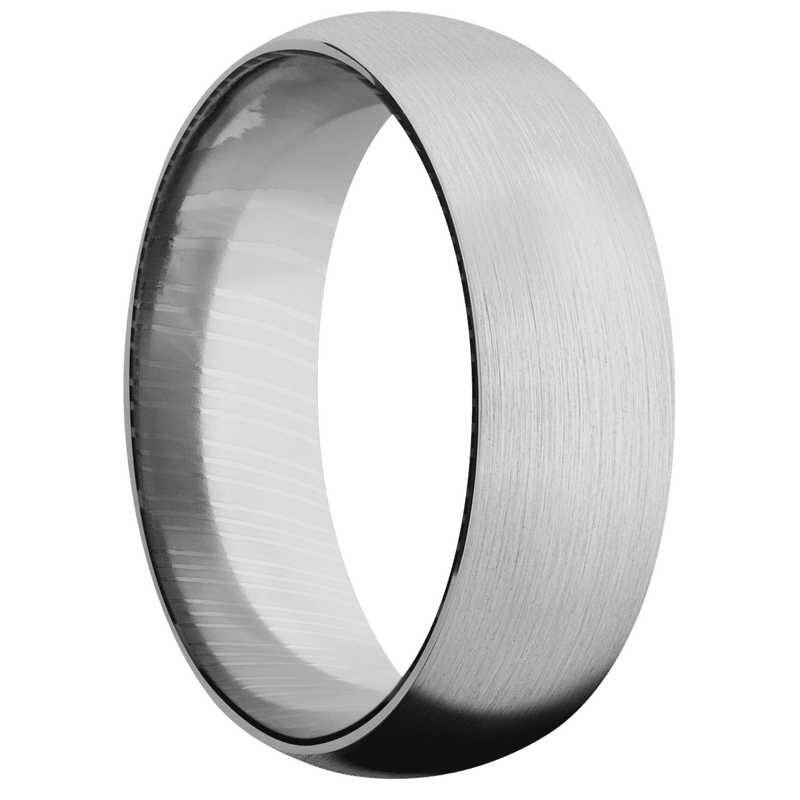 Platinum + Satin Finish + Damascus