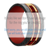 10K Yellow Gold + Polish Finish + Red Apple