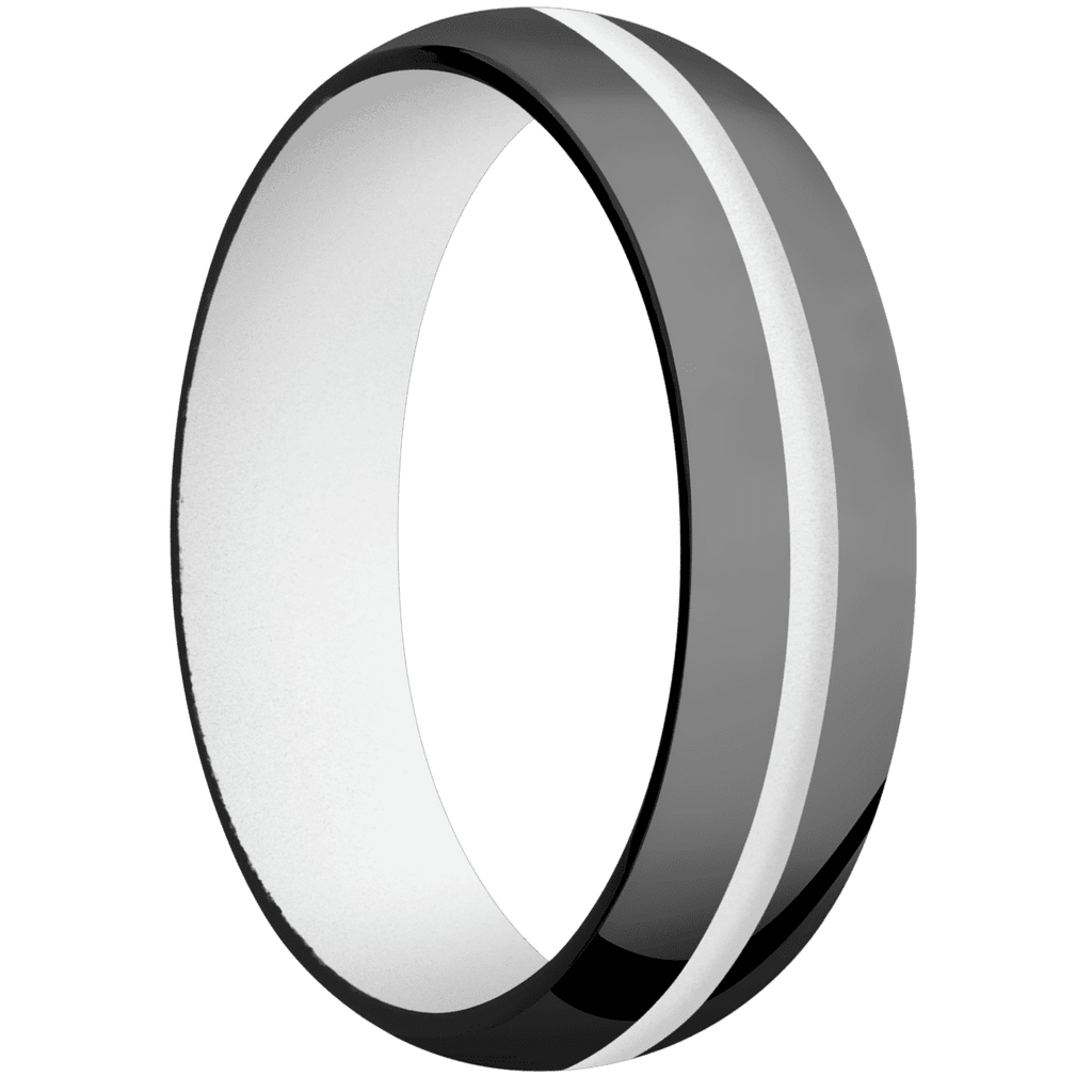 Zirconium + Polish Finish + White