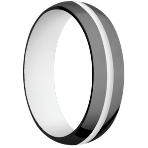 Zirconium + Polish Finish + White