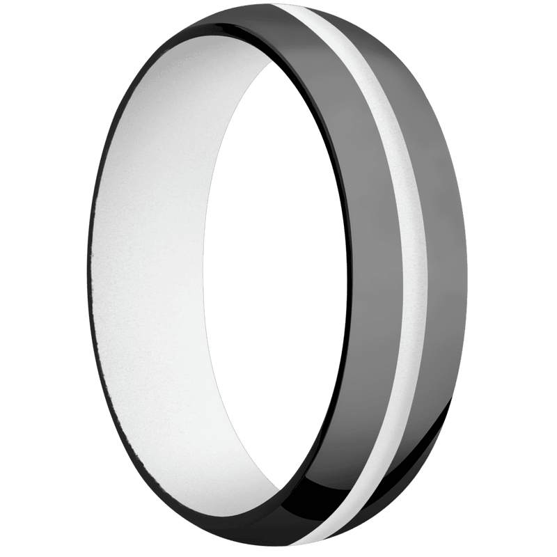 Zirconium + Polish Finish + White