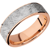 14K Rose Gold + Polish Finish
