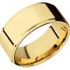 22K Yellow Gold + Polish , Polish Finish