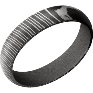 Damascus + Acid Finish + Gun Metal Grey