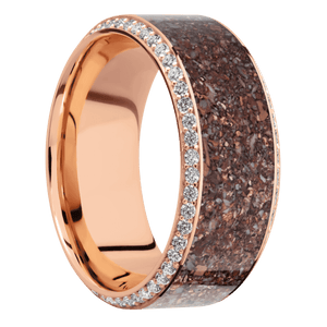 14K Rose Gold + Polish , Polish Finish