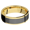 14K Yellow Gold + Polish Finish