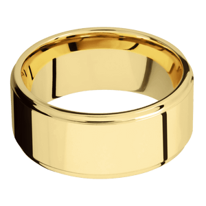 22K Yellow Gold + Polish , Polish Finish